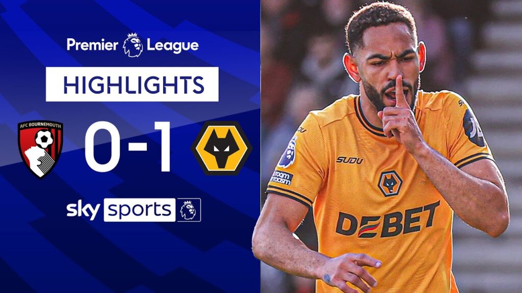 Wolves earn crucial win over 10-player Cherries 😤 | Bournemouth 0-1 Wolves | EPL Highlights