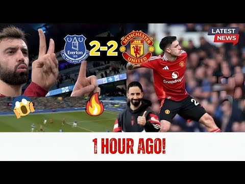 🚨URGENT✅ MANCHESTER UNITED SHOCKED Fans WITH SERIOUS GOALS vs EVERTON, BRUNO FREE KICK, UGARTE hit.