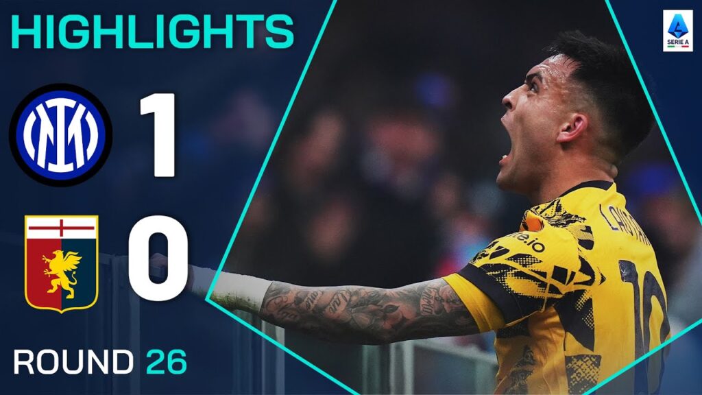 INTER-GENOA 1-0 | HIGHLIGHTS | Lautaro Edges Genoa to Send Inter Top of the League | Serie A 2024/25 INTER-GENOA 1-0 | HIGHLIGHTS | Lautaro Edges Genoa to Send Inter Top of the League | Serie A 2024/25