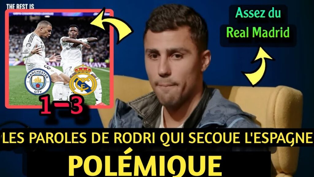 "MANCHESTER CITY ÉLIMINÉ : LA CONFESSION DÉCHIRANTE DE RODRI ET LA PROMESSE D’UN RETOUR TRIOMPHANT!"