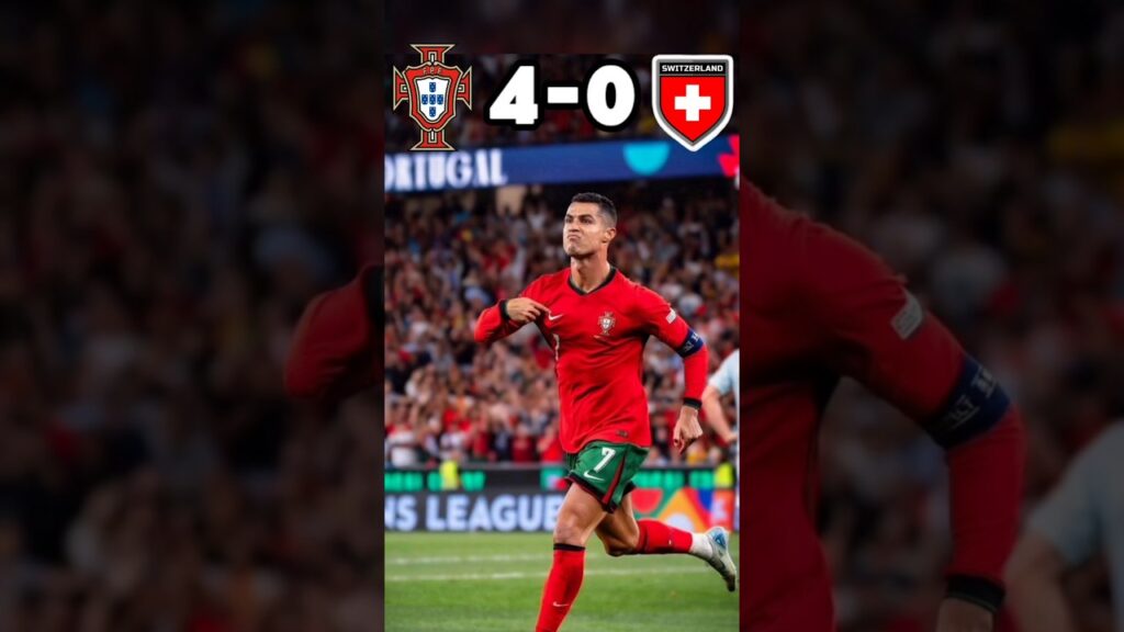 "Cristiano Ronaldo Hat-trick! 🇵🇹🔥 Switzerland vs Portugal | Euro 2024