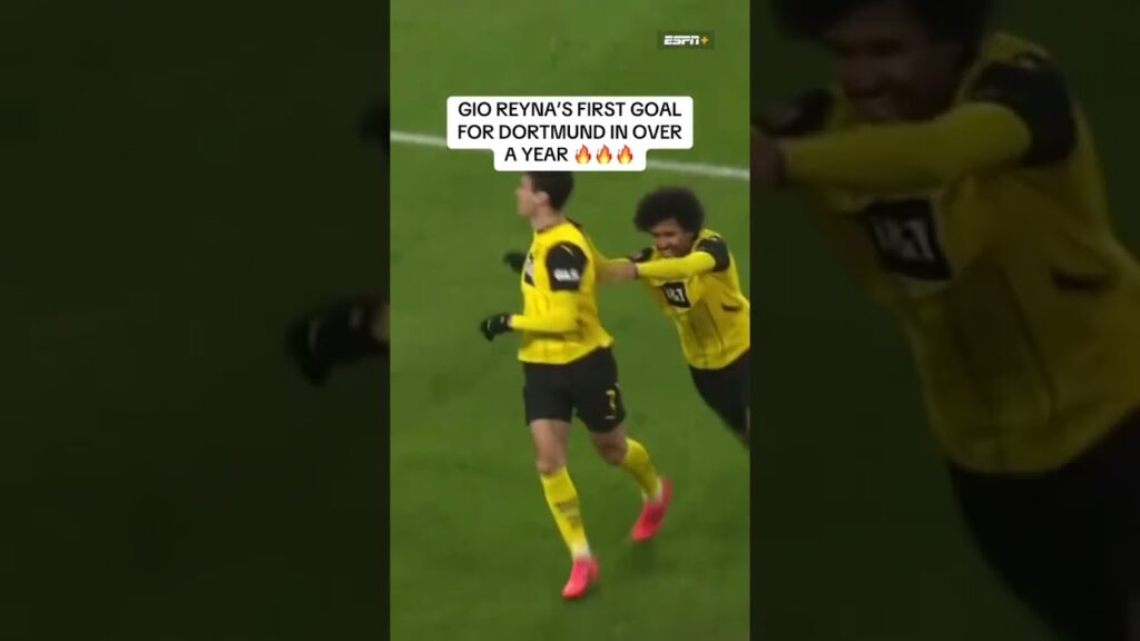 Momentazo de Gio Reyna con el Dortmund #shorts | ESPN Deportes