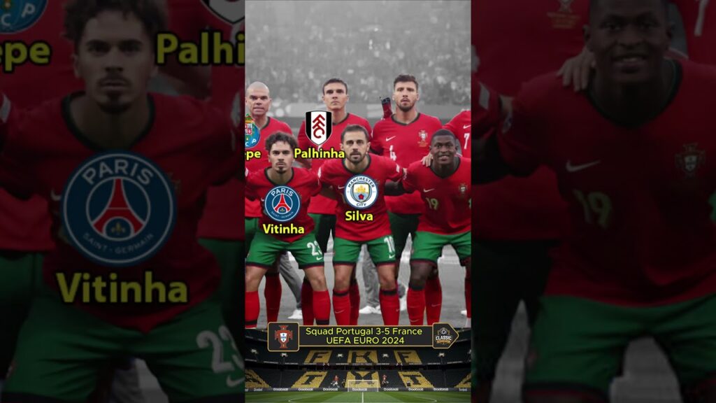 Squad Portugal UEFA Euro 2024 | Player Club #portugal #football #edit
