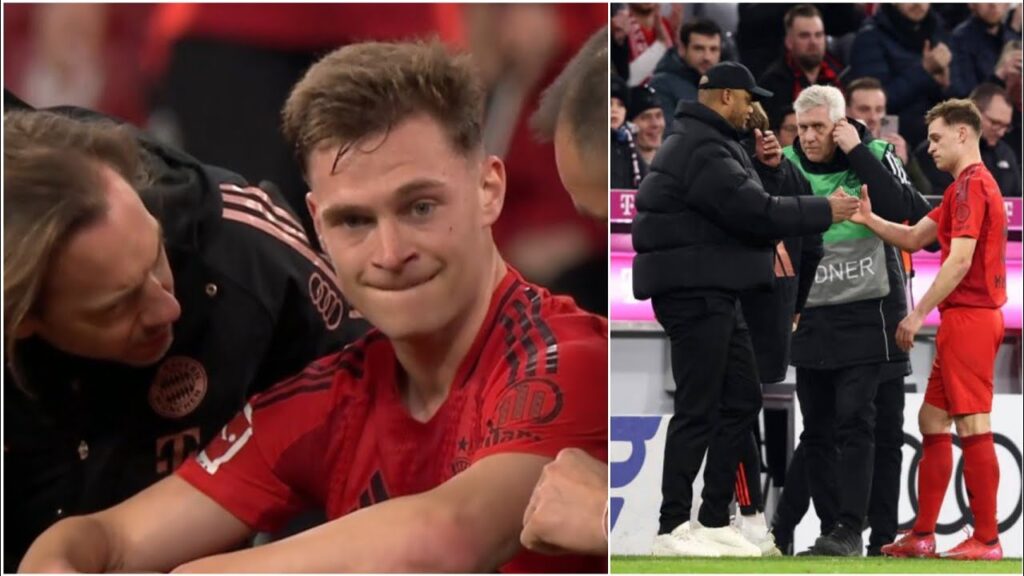 Joshua Kimmich VERLÄSST DAS FELD mit Verletzung gegen Eintracht Frankfurt |Kimmich Verletzungsupdate