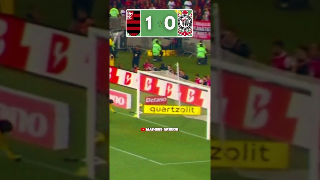 ⚽️ Alex Sandro | Flamengo 1x0 Corinthians | Copa do Brasil | Semifinal (Ida) #shorts