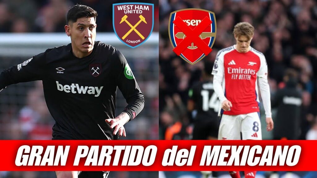 EDSON ÁLVAREZ dio un GRAN PARTIDO vs ARSENAL | SANTIAGO GIMÉNEZ y RAUL JIMÉNEZ no BRILLARON