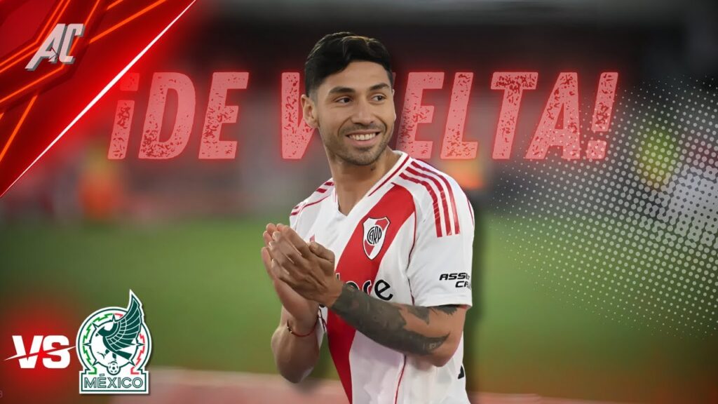 Así fue la VUELTA de GONZALO MONTIEL a RIVER PLATE vs MÉXICO | Argentina Comps®