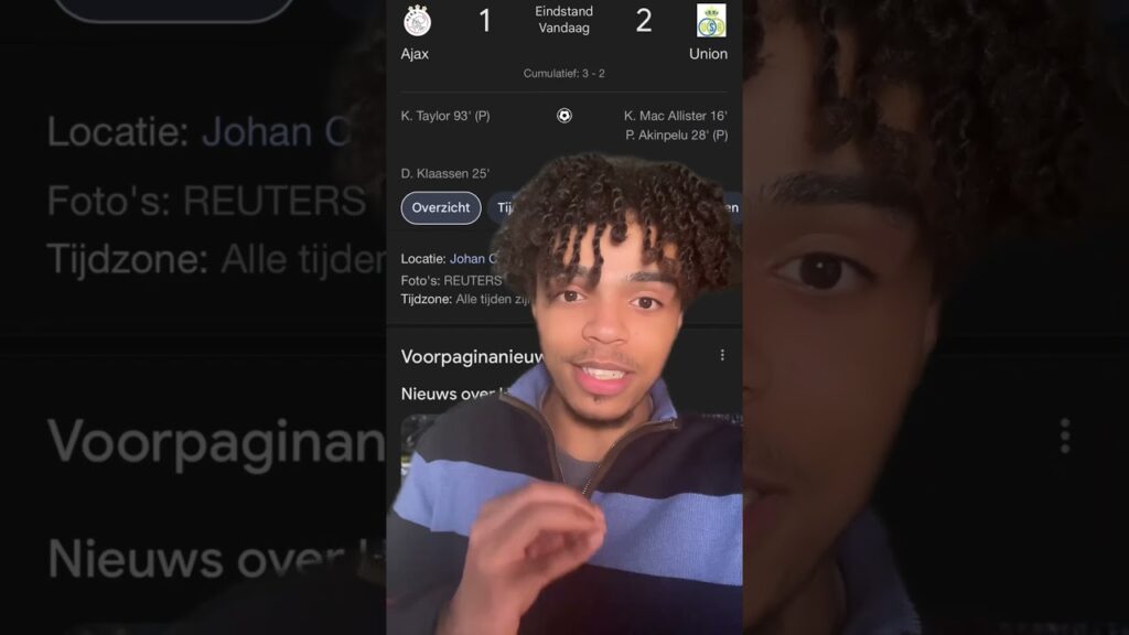 Moest Union een penalty krijgen tegen Ajax? #shorts