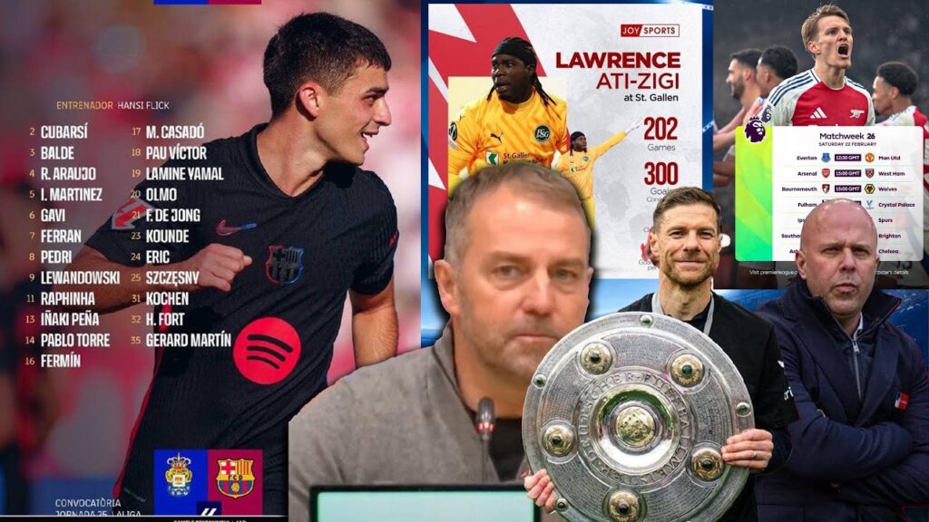 Ati zigi bad + Barcelona lineup for +Real Madrid to sack+ Premier League start +Hansi Flick+ Chelsea