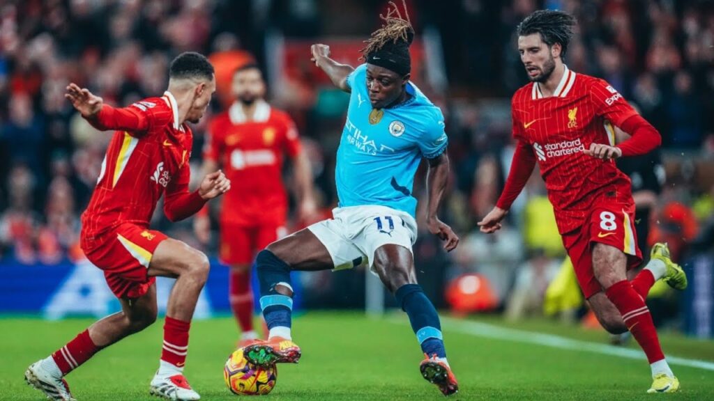 Doku VS Liverpool 2 : 0 , Liverpool VS Man City Premier League 2024/2025
