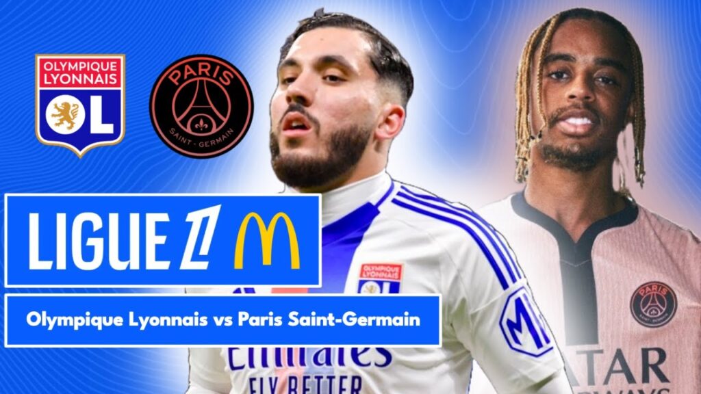 Olympique Lyonnais 2-3 Paris Saint-Germain | Ligue 1 McDonald's | LIVE