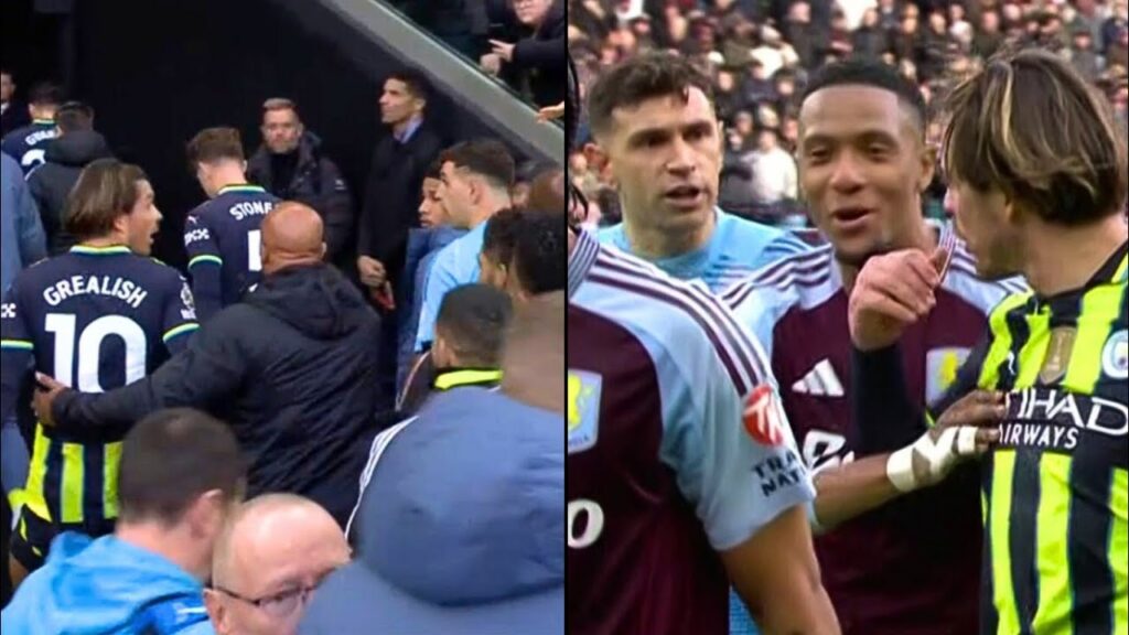Jack Grealish vs Emi Martinez Heated Fight in the Tunnel 😳 | Aston Villa
