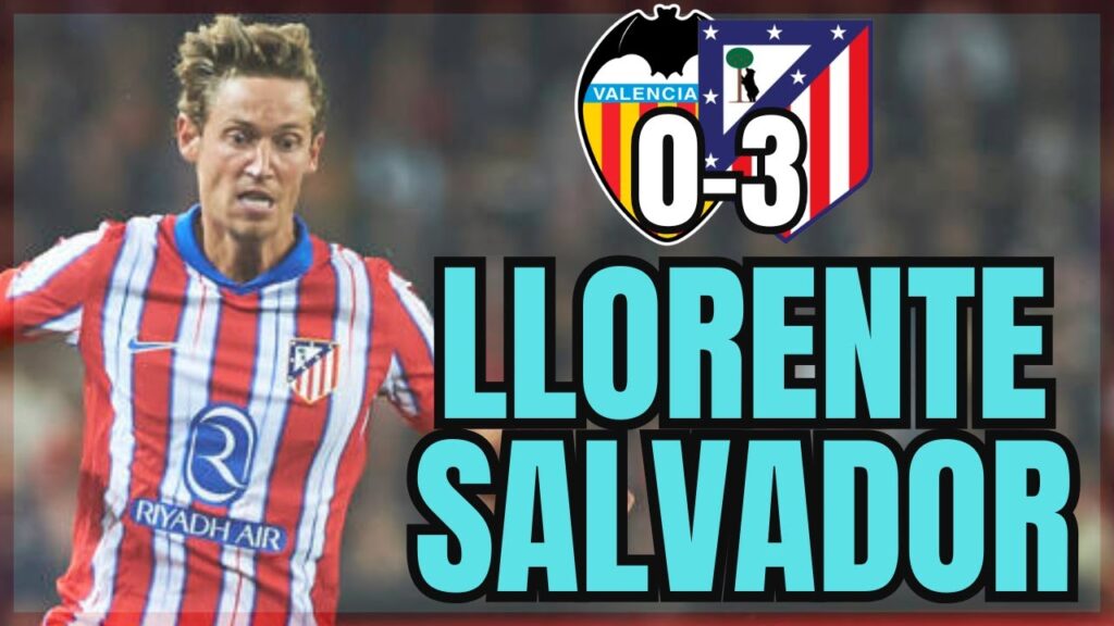 MARCOS LLORENTE VUELVE A SALVAR EL MEDIO DEL CAMPO DEL ATLETI