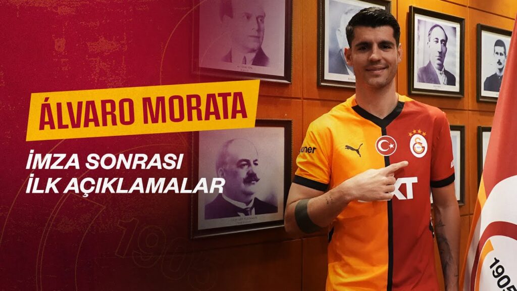 🎙 Yeni transferimiz Álvaro Morata'nın, imza töreni sonrası ilk açıklamaları