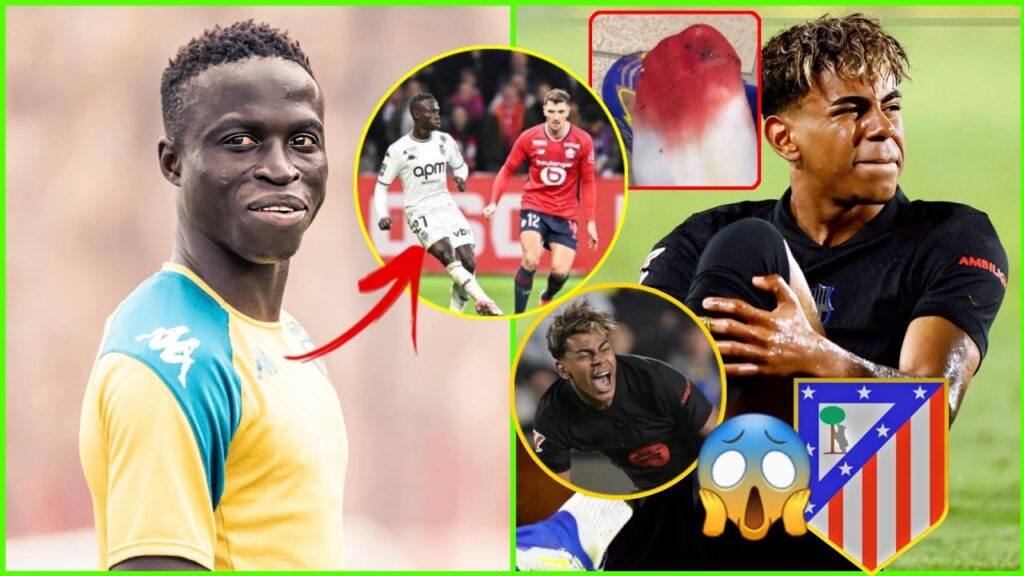 Krépin Diatta énorme comme latéral gauche avec Monaco..Lamine Yamal incertain vs Ath.Madrid infos+