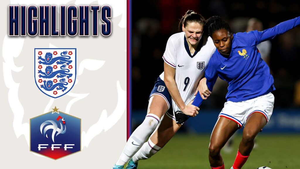 Izzy Goodwin Seals Win! | England WU23 1-0 France WU23 | Friendly | Highlights