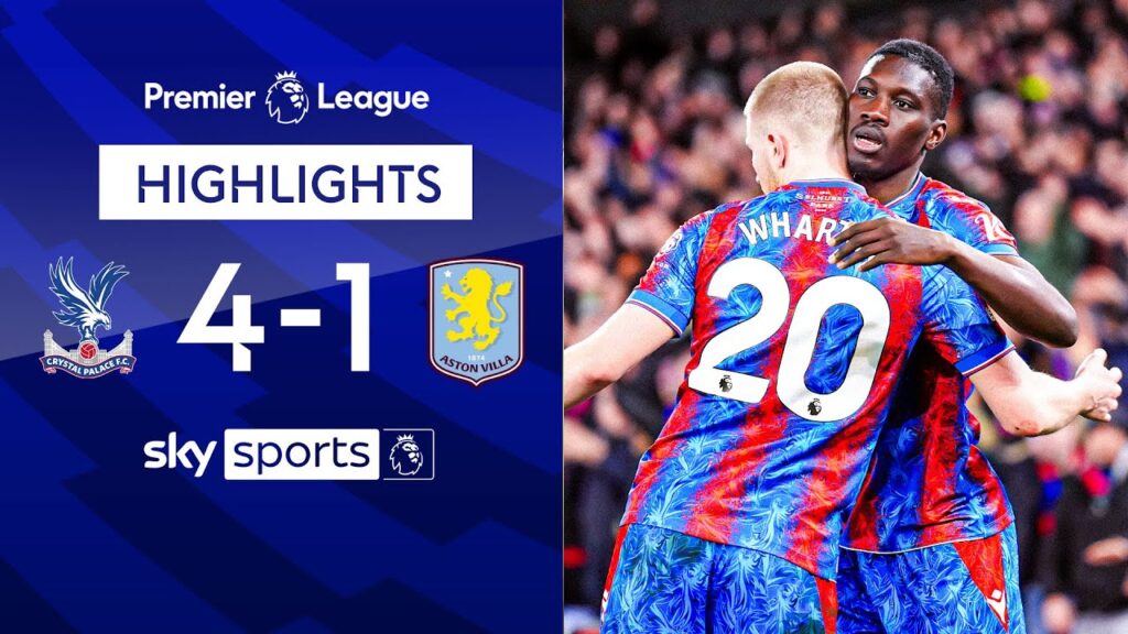 Ismaila Sarr bags birthday brace against Villa! 🎂 | Crystal Palace 4-1 Aston Villa | PL Highlights Ismaila Sarr bags birthday brace against Villa! 🎂 | Crystal Palace 4-1 Aston Villa | PL Highlights