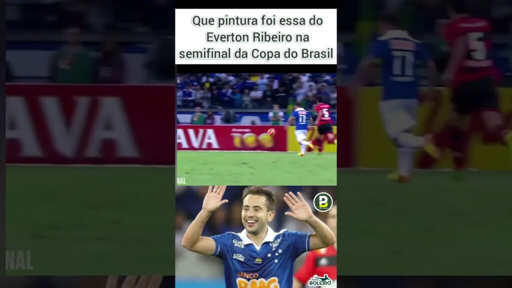 QUE OBRA DE ARTE FOI ESSA DO EVERTON RIBEIRO NA SEMIFINAL DA COPA DO BRASIL