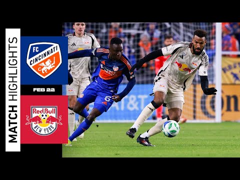 MLS Highlights | New York Red Bulls vs. FC Cincinnati | February 22, 2025