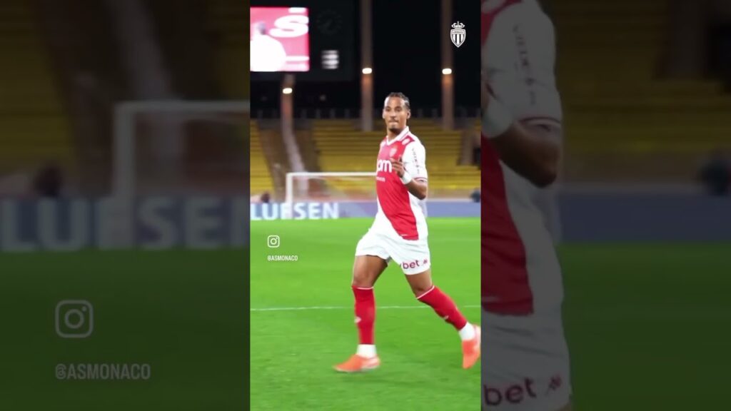 Belle célébration de Thilo Kehrer avec Monaco #monaco #football ##music