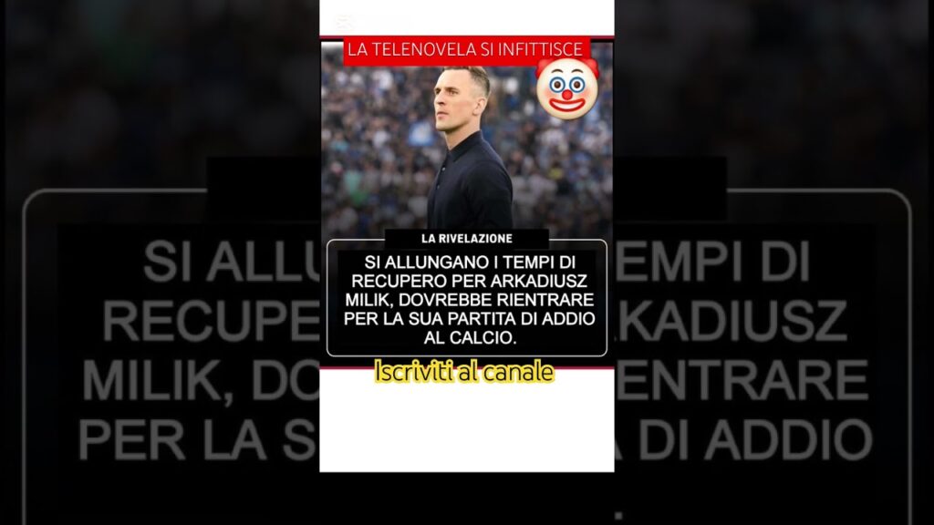 MILIK JUVENTUS TEMPI DI RIENTRO #calcio #milik #juventus #infortunio #arkadiusz #juve #inno #shorts