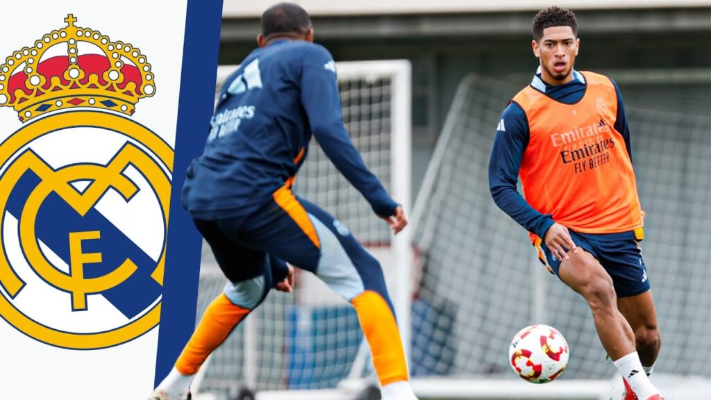 El ENTRENAMIENTO del REAL MADRID previo al PARTIDO contra la REAL SOCIEDAD | COPA DEL REY 2025