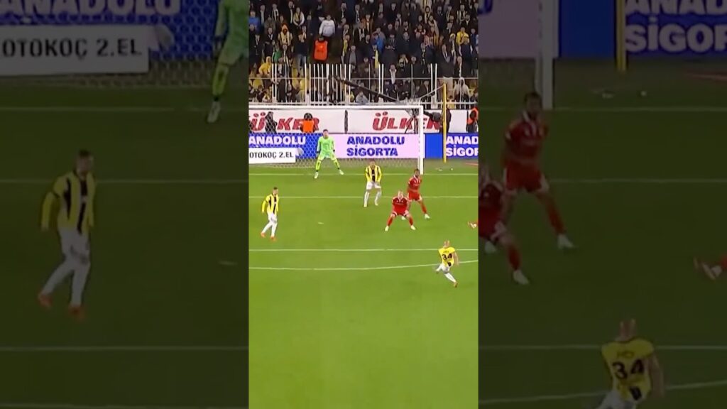 Fenerbahçe Sofyan Amrabat 201 km/h Sivasspor Füze Gol🚀 💛💙 #shorts