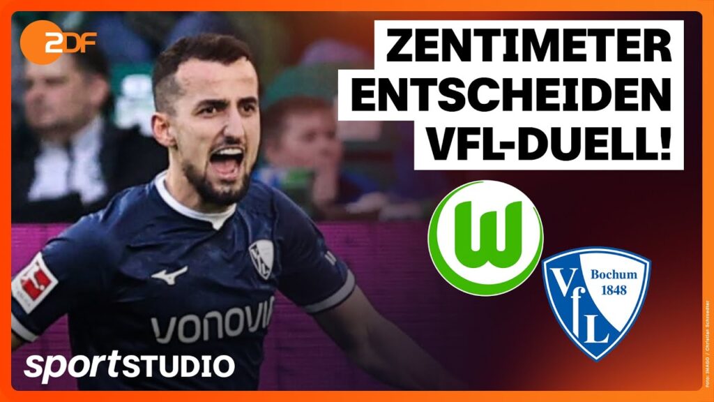 VfL Wolfsburg – VfL Bochum | Bundesliga, 23. Spieltag 2024/25 | sportstudio