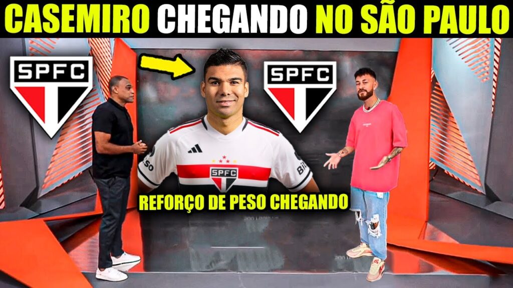 🛑GLOBO ESPORTE SÃO PAULO!! CASEMIRO NO SÃO PAULO! SUBSTITUTO DE PABLO MAIA! NOTÍCIAS DO SPFC