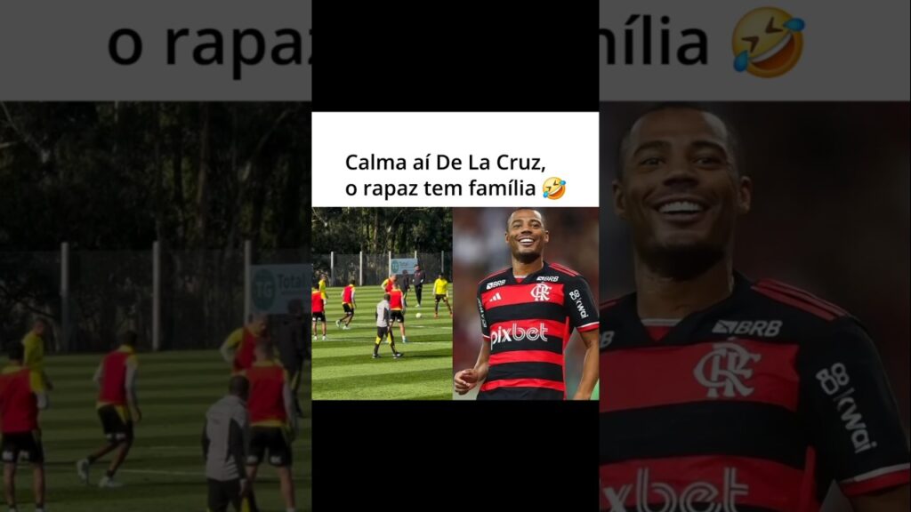 Que caneta foi essa do De La Cruz no Alex Sandro? 😱 #shorts