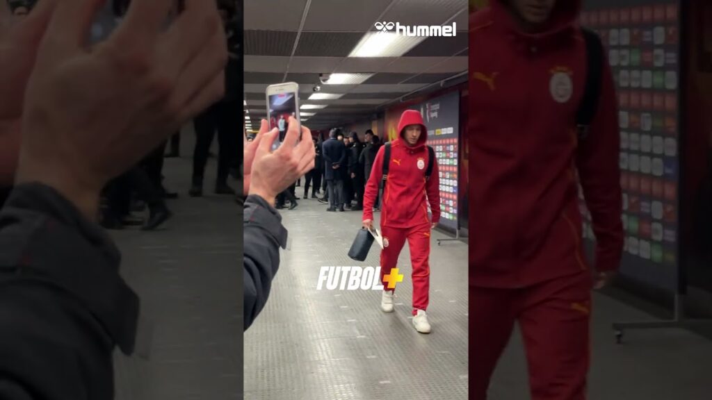 Ismail Jakobs'un stadyumdan ayrılış görüntüsü! #işbirliği