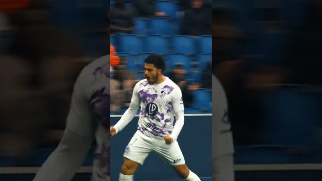 L'oeuvre d'art de Zakaria Aboukhlal 🇲🇦🖼️ #ligue1 #ligue1mcdonalds #football #sport #sportsnews