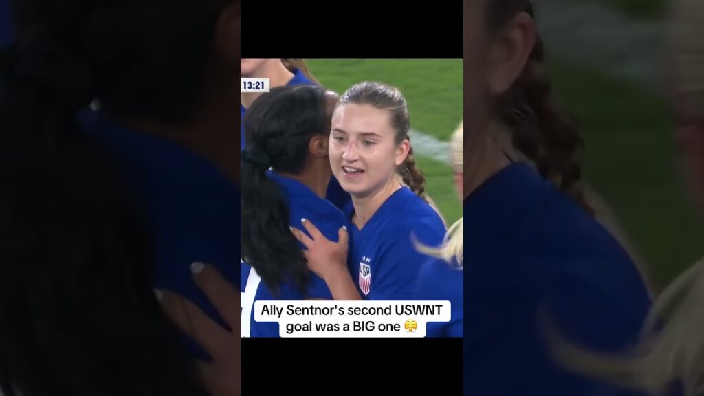 Huge equalizer in the SheBelieves Cup 🎯 @Visa