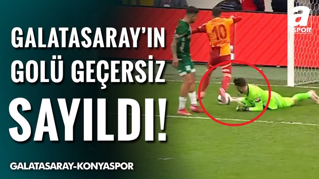 Galatasaray'ın Dries Mertens İle Bulduğu Gol, Faul Nedeniyle Geçersiz Sayıldı / A Spor