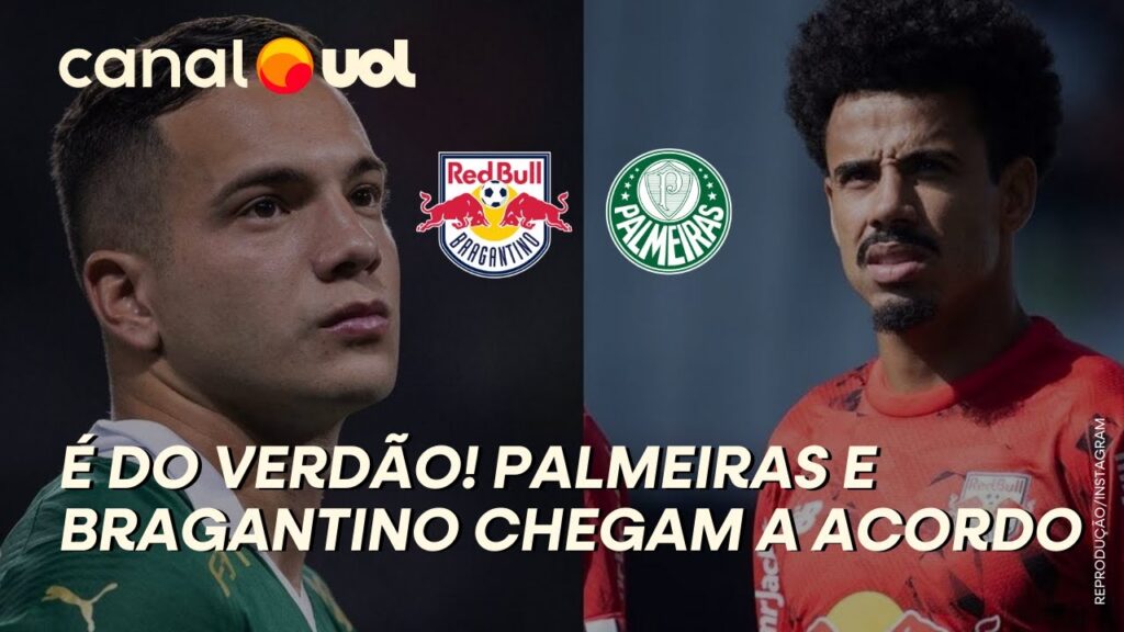 PALMEIRAS E BRAGANTINO ACERTAM TROCA DE FABINHO POR LUCAS EVANGELISTA