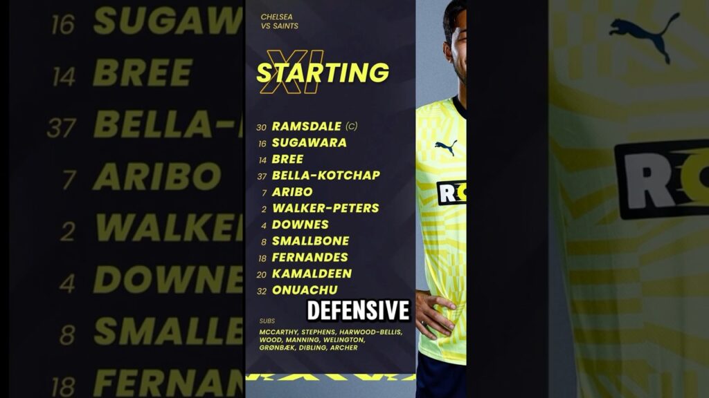 Line ups CHELSEA V SOUTHAMPTON | BLUES take on SAINTS at the BRIDGE amid PROTESTS Line ups CHELSEA V SOUTHAMPTON | BLUES take on SAINTS at the BRIDGE amid PROTESTS