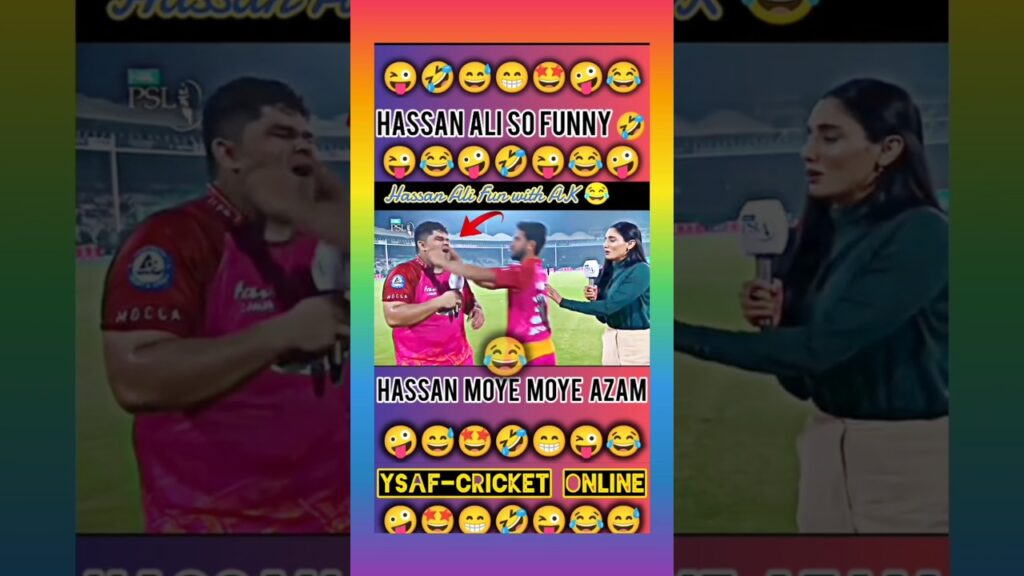 😂 Hassan Ali Funny Moments #shorts