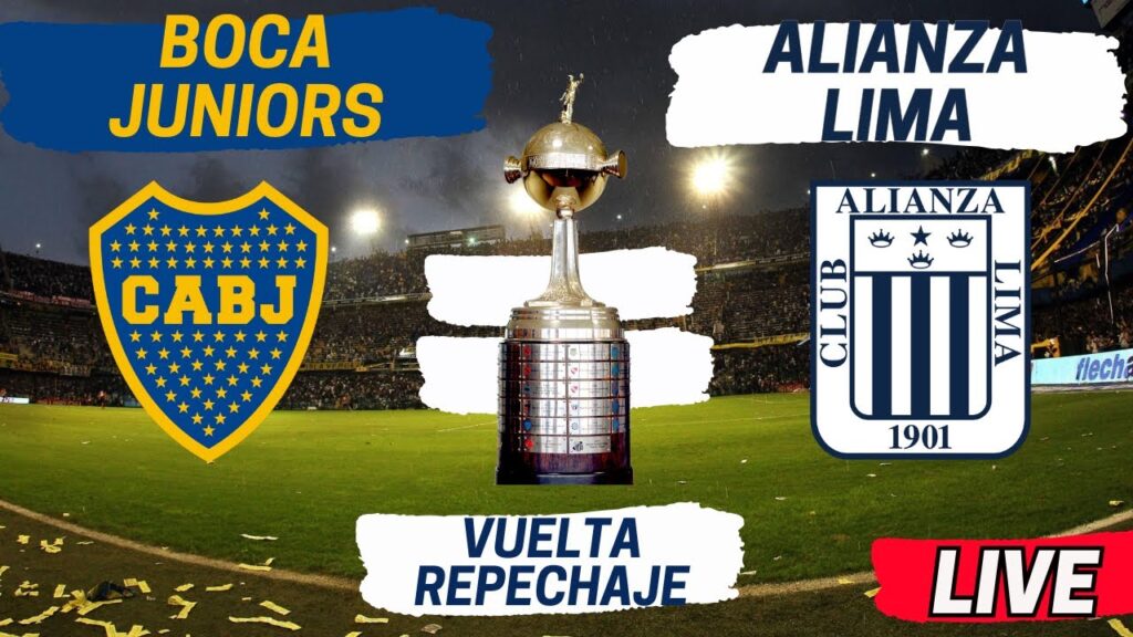 🔥🛑⚽BOCA JUNIORS VS ALIANZA LIMA ⚽REPECHAJE COPA LIBERTADORES 2025 COMO DESDE LA TRIBUNA!!!