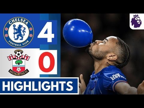 Chelsea 4-0 Southampton |premier league highlights