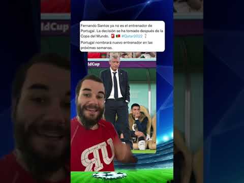 DESPEDIDO FERNANDO SANTOS  #fernandosantos #seleccionadorportugal #portugal #portugalmundial