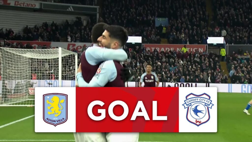 GOAL | Marco Asensio | Aston Villa 1-0 Cardiff City | Fifth Round | Emirates FA Cup 2024-25
