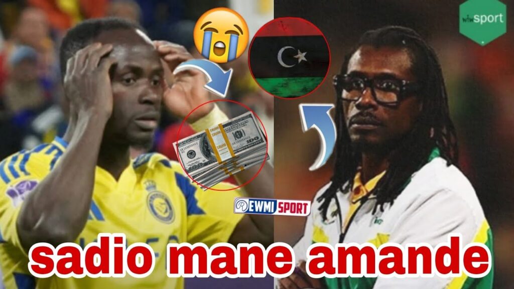 🚨sadio mane Day fay khaliss 3 millions..,aliou cisse proche libye ✅️😳.,Longoria 15 matchs suspension