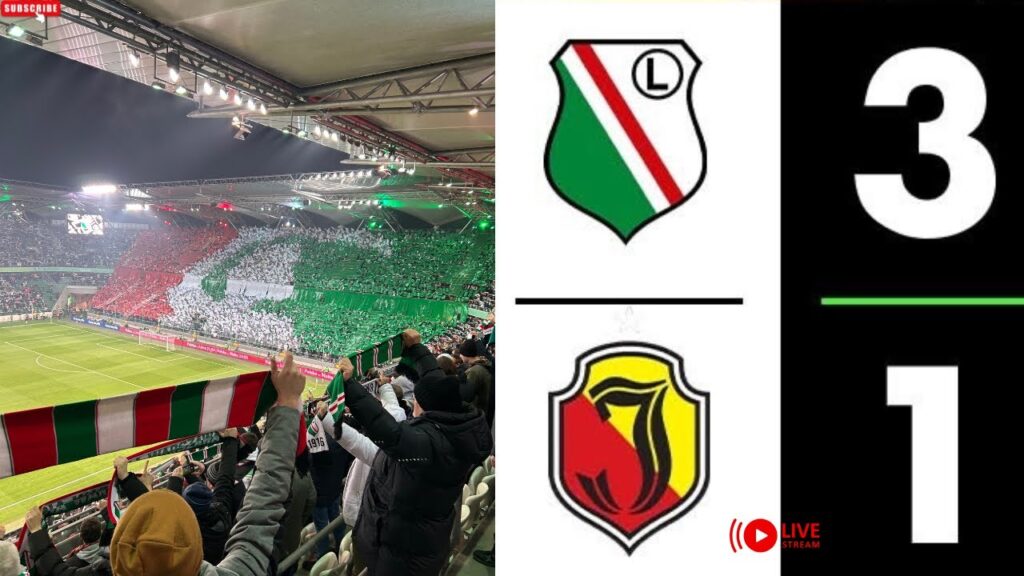 LEGIA WARSZAWA W PÓŁFINALE PUCHARU POLSKI!JAGIELLONIA BIAŁYSTOK ODPADA!