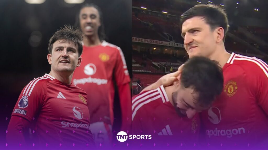 REACTION: Bruno Fernandes & Harry Maguire react after 10-man Man United defeat Ipswich 😅
