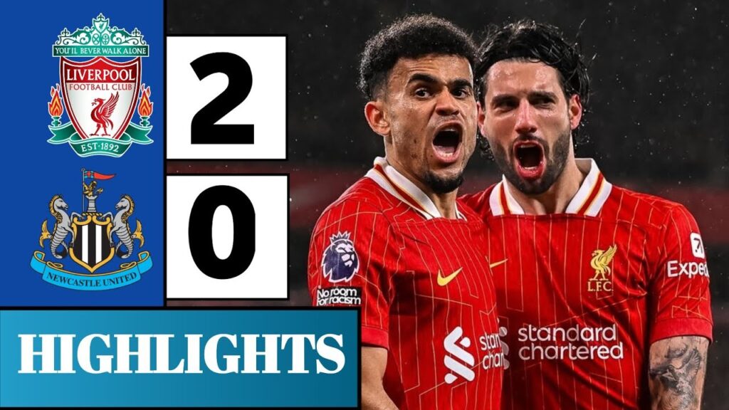 Liverpool vs Newcastle United 2-0 | HIGHLIGHTS & Goals | Premier League | Salah Assist