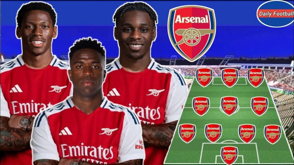 Arsenal's Next Season Lineup 💪 Vini Jr, Frimpong, Jonathan David 🔥 Arsenal News Today 2025 💥