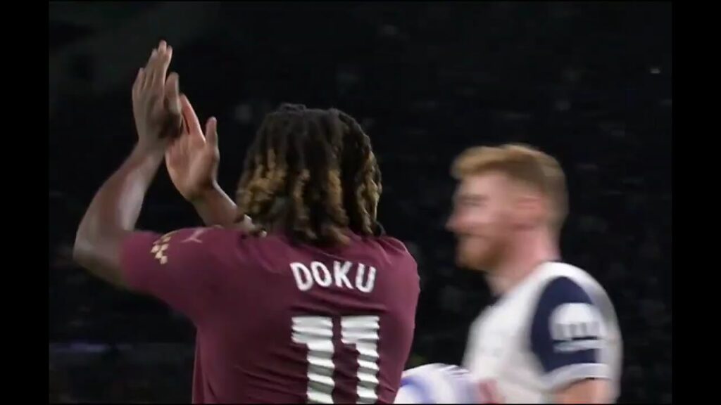 Jeremy Doku vs Tottenham (A) | MOTM performance.