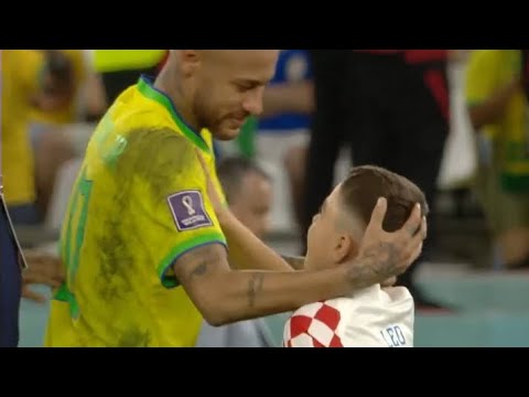 Ivan Perisic’s son Leo vs Neymar console him🥺