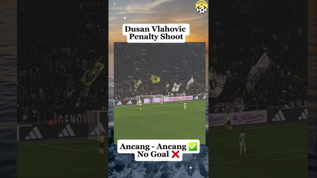 Dusan Vlahovic gagal eksekusi penalty saat lawan Empoli #football #soccer #dusanvlahovic