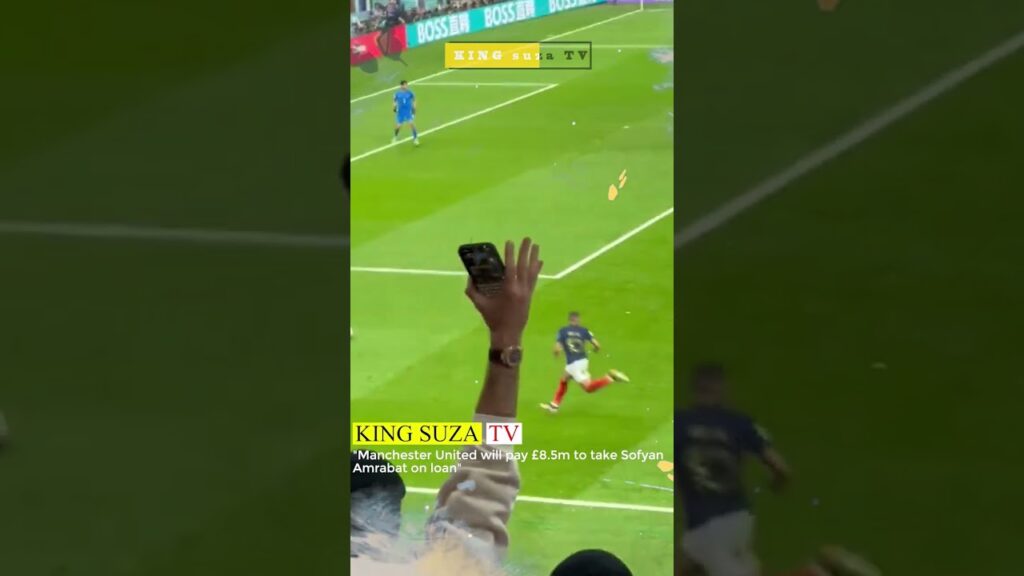 Sofyan Amrabat VS Kylian Mbappé🔥Speed #kylianmbappe #sofyanamrabat  #shorts